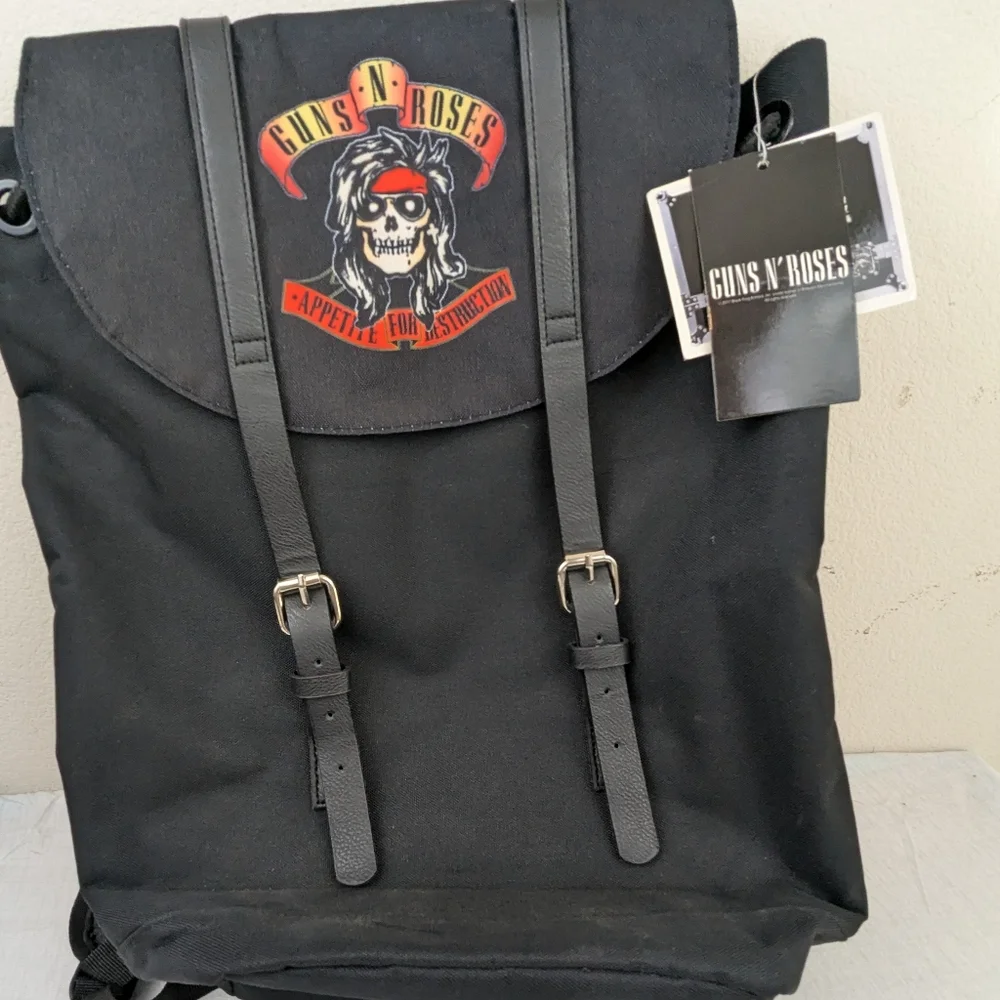 Guns N' Roses NWT Backpack by Rock Sax
